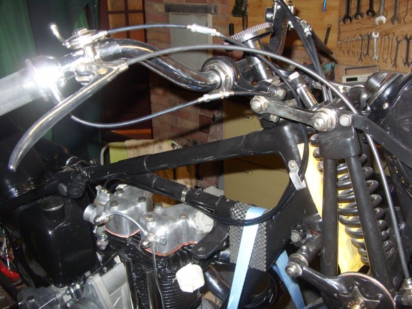 Throttle and choke cables