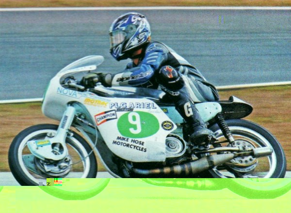 Pete Coogans racing Leader ridden by Mike Hose one of the fastest Leader/Arrow racers on the circuit these days.