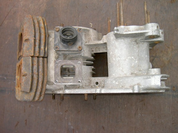 Reed valve crankcase 1