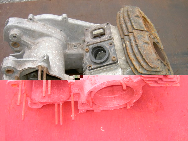 Reed valve crankcase 3