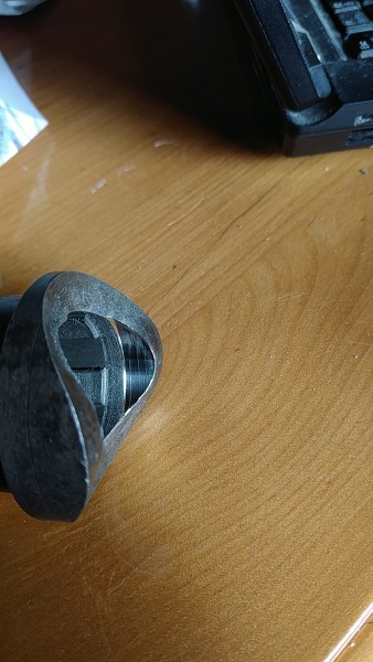 cush slider bored to fit over sleeve