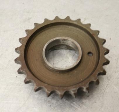 Primary Sprocket back view showing dish effect