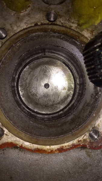 Down to the top ring