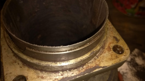 Inner liner slipped down