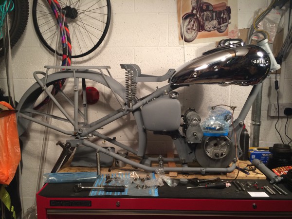Photo 7 - More progress actually starting to look like a bike.jpg